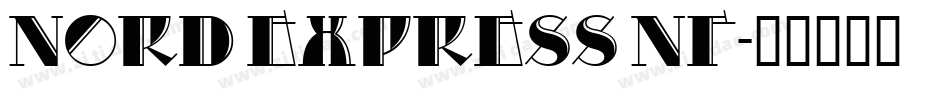 Nord Express NF字体转换
